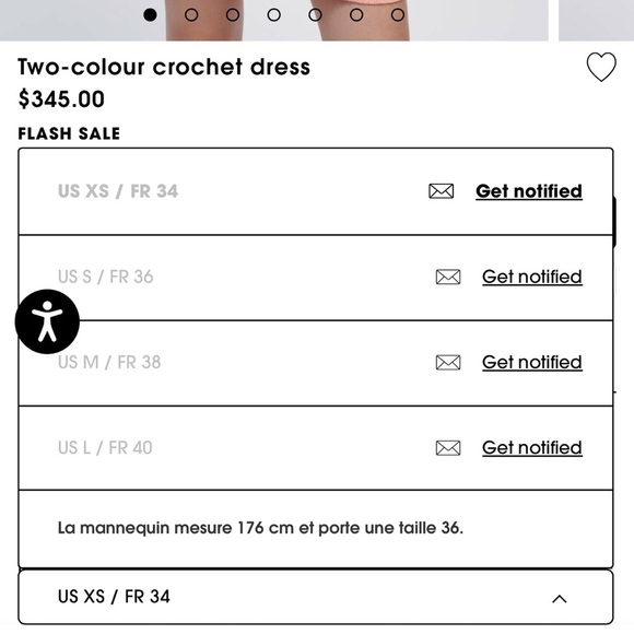 MAJE Roby Floral Crochet Minidress In Jaunes / Oranges-BNWT - Picture 11 of 11